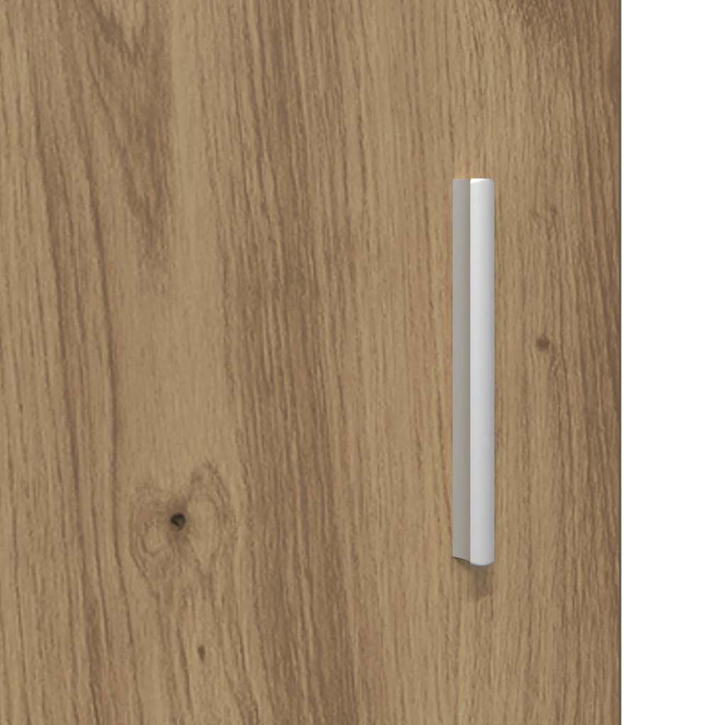 Highboard Altholz 80 x 42,5 x 185 cm Holzwerkstoff