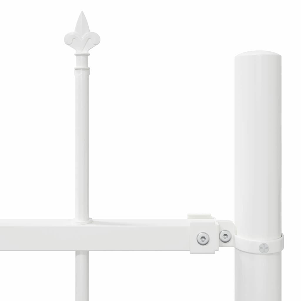 Gartenzaun Woerden mit Speerspitze Stahl 181 x 60 cm Schwarz