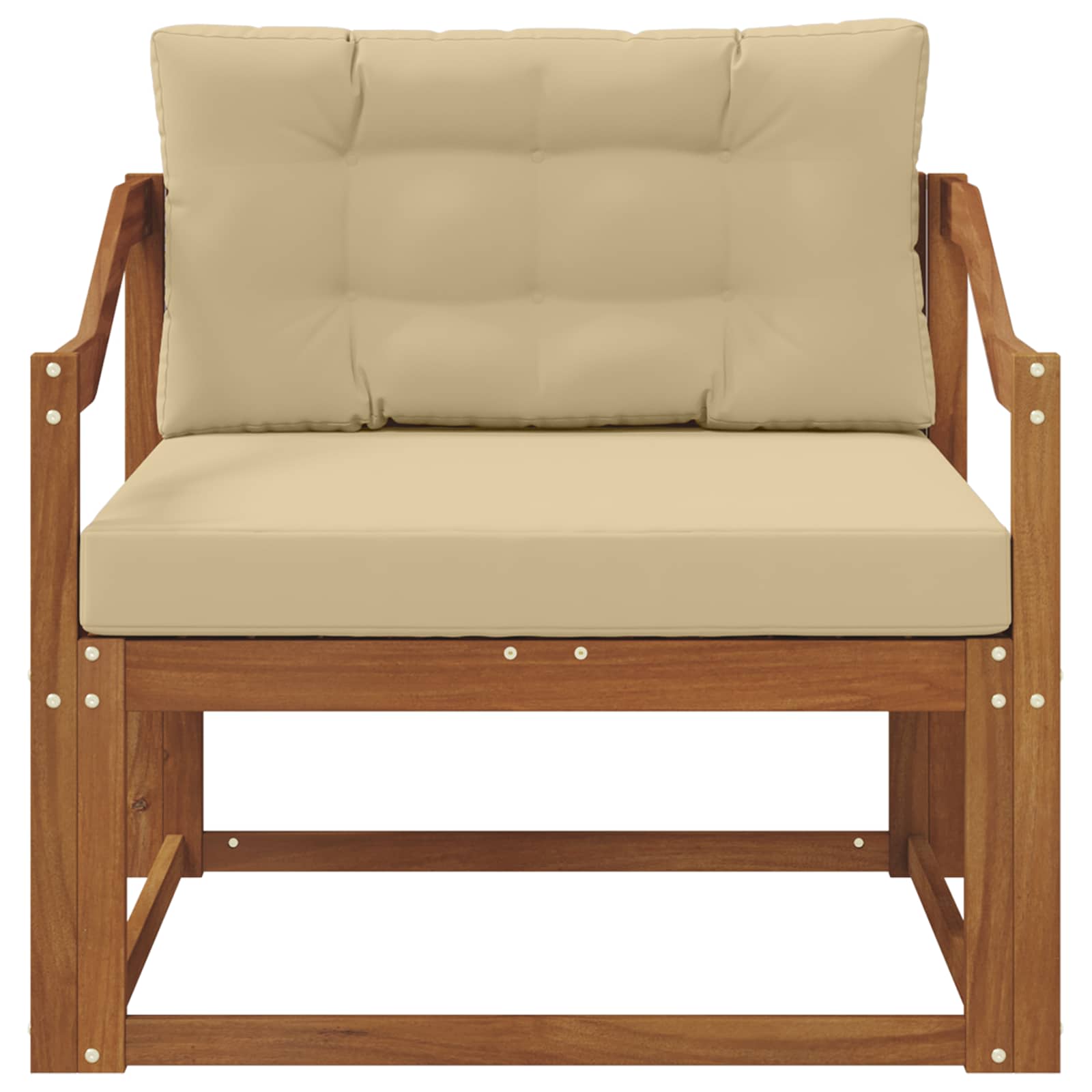 Outdoor Mittelsofa Natur