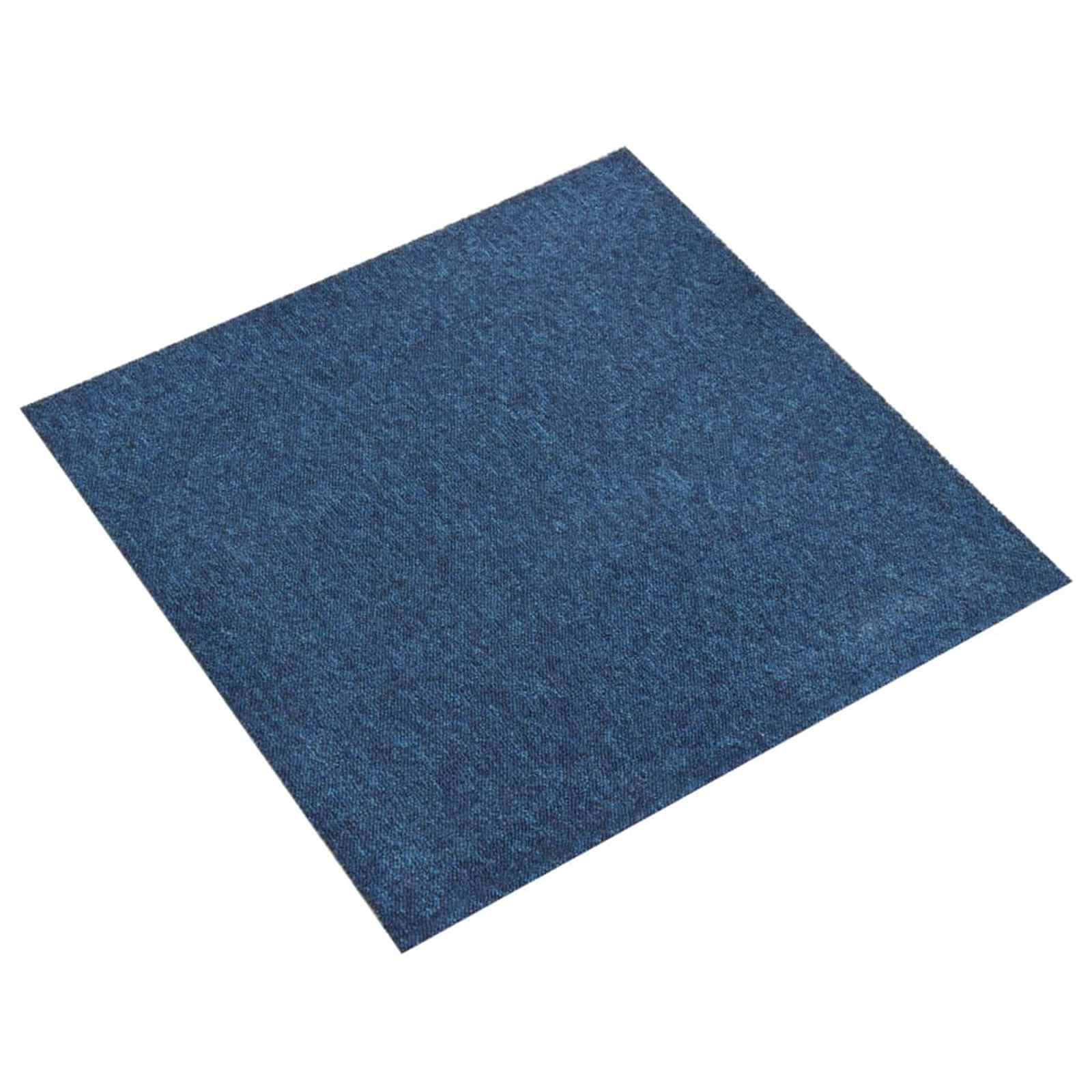 Teppich 20 pcs Gestreiftes Anthrazit 50 x 50 cm