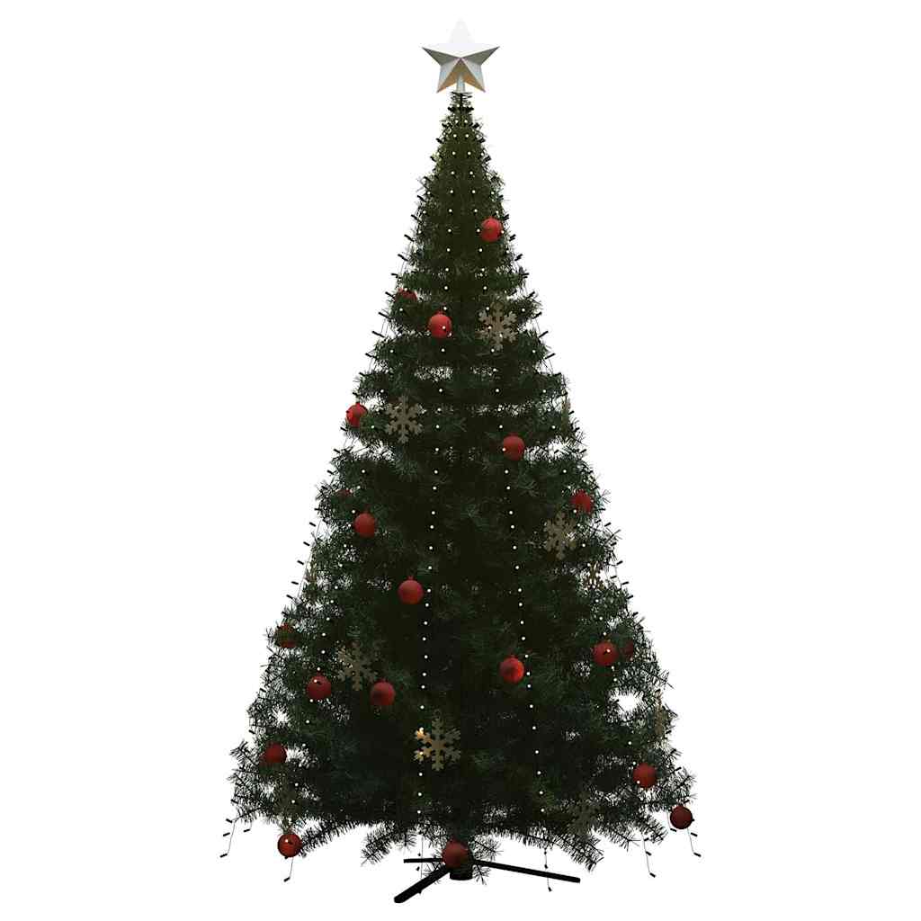 Weihnachtsbaum-Lichternetz mit 180 LEDs Kaltweiß 180 cm