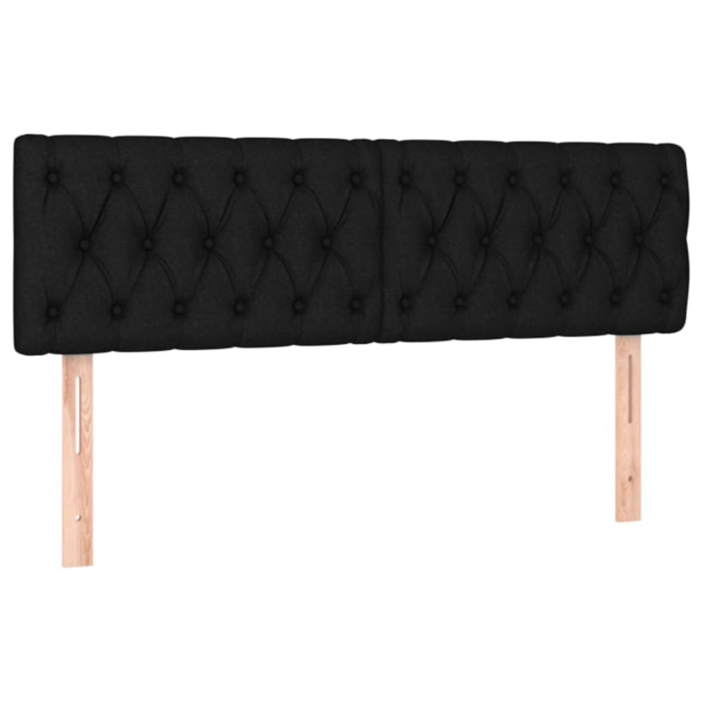 Kopfteil Hellgrau 80x7x118/128 cm Stoff