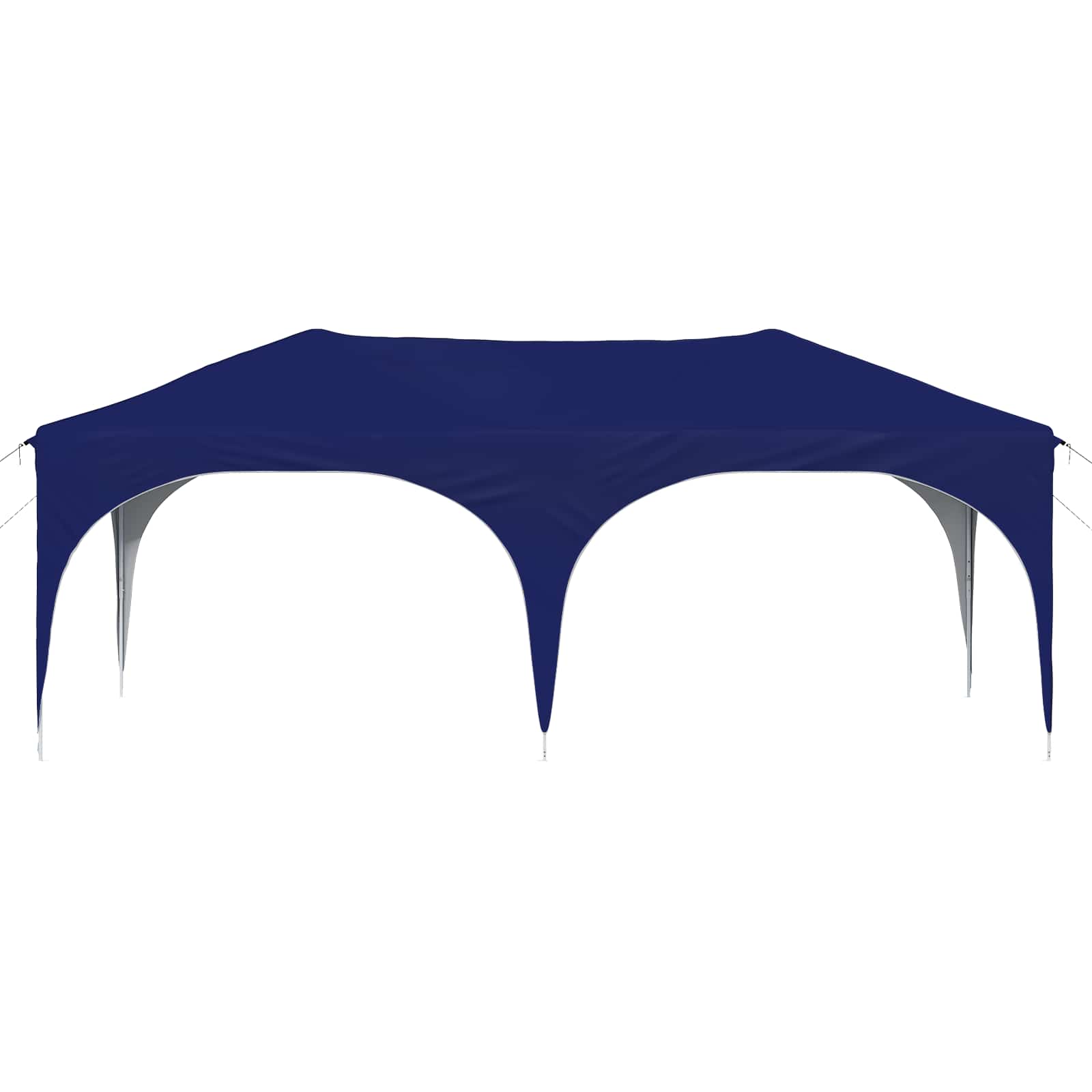 Pop-up Partyzelt 575 x 288 x 245 cm Creme Oxford-Stoff