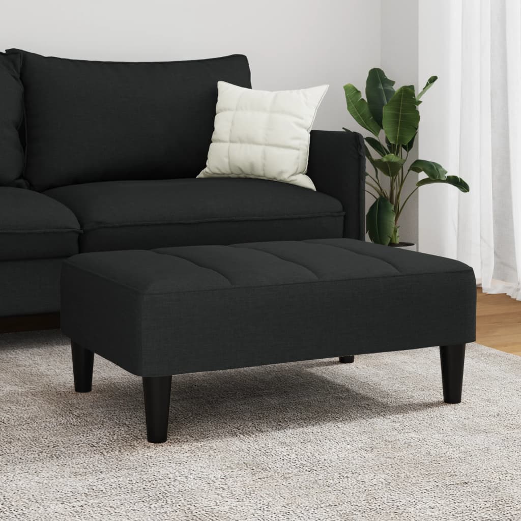 Fußhocker Blau 77x55x31 cm Samt