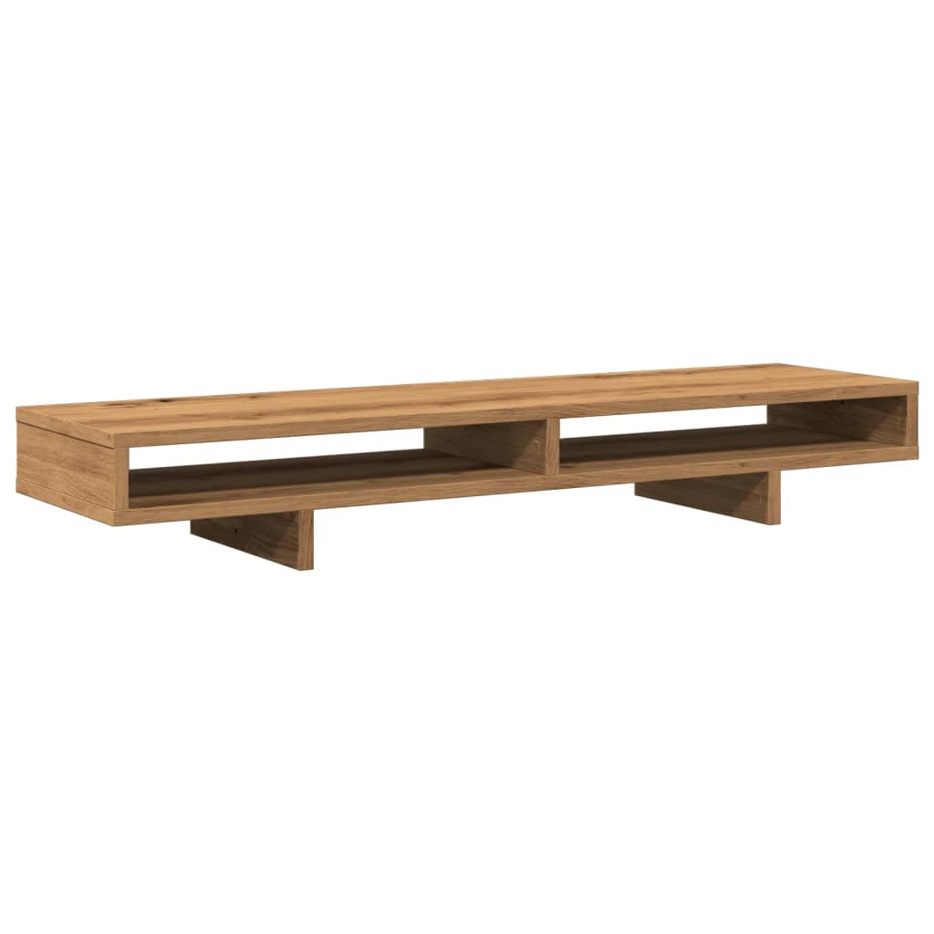 Monitor Halterung Schwarz 100 x 27 x 15 cm Holzwerkstoff