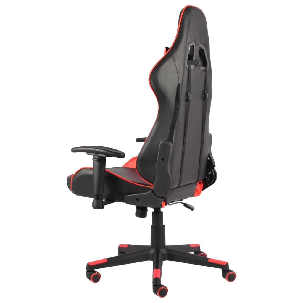 Gaming-Stuhl Drehbar Blau PVC