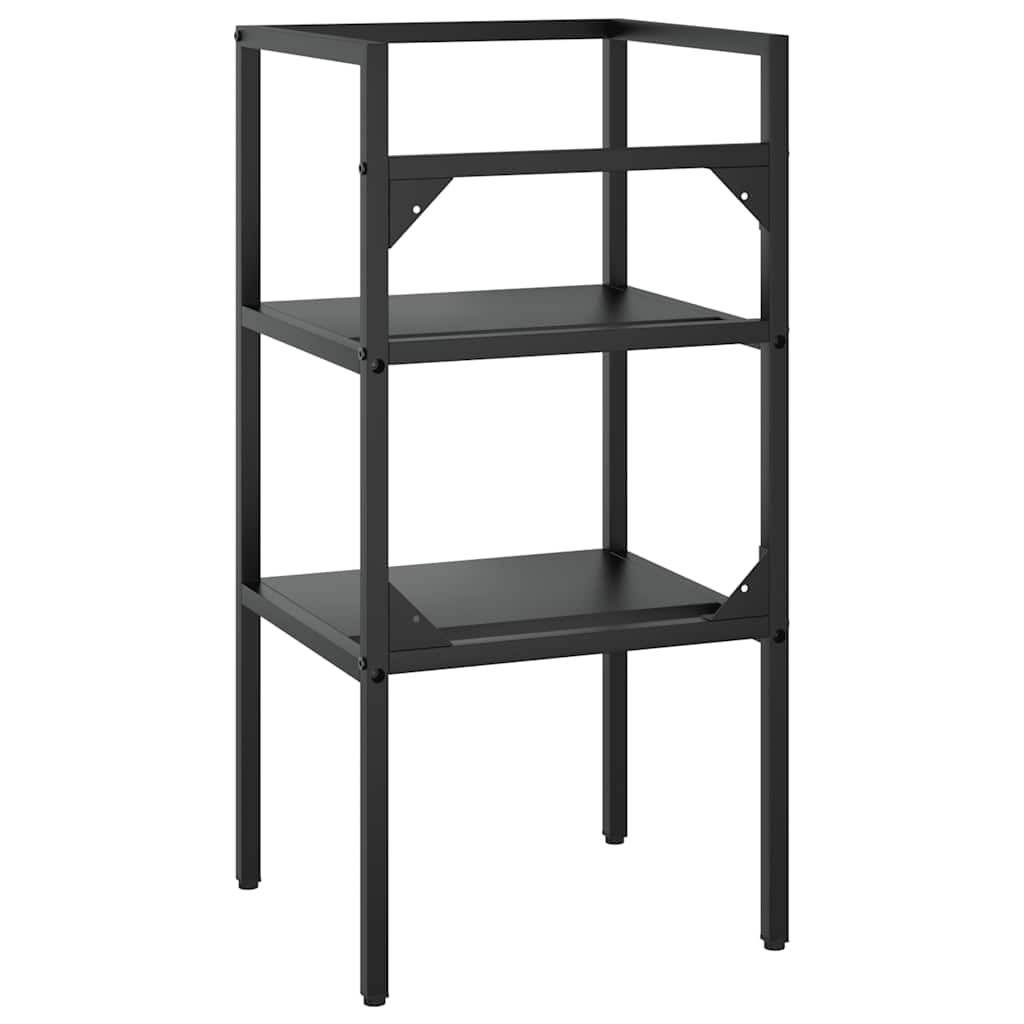 Badezimmer Waschtischgestell Weiß 40x38x83 cm Eisen