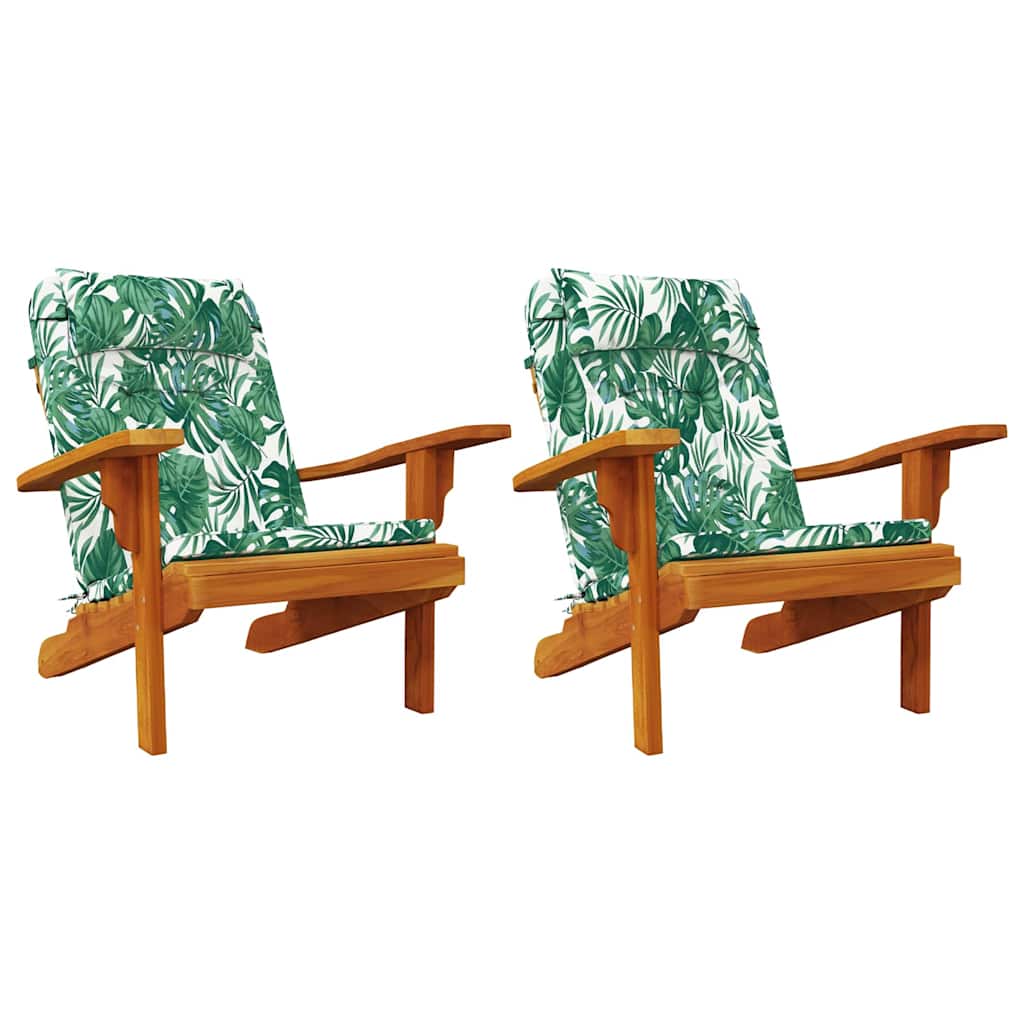 Adirondack-Auflagen 2 Stk. Hellblau Oxford-Gewebe