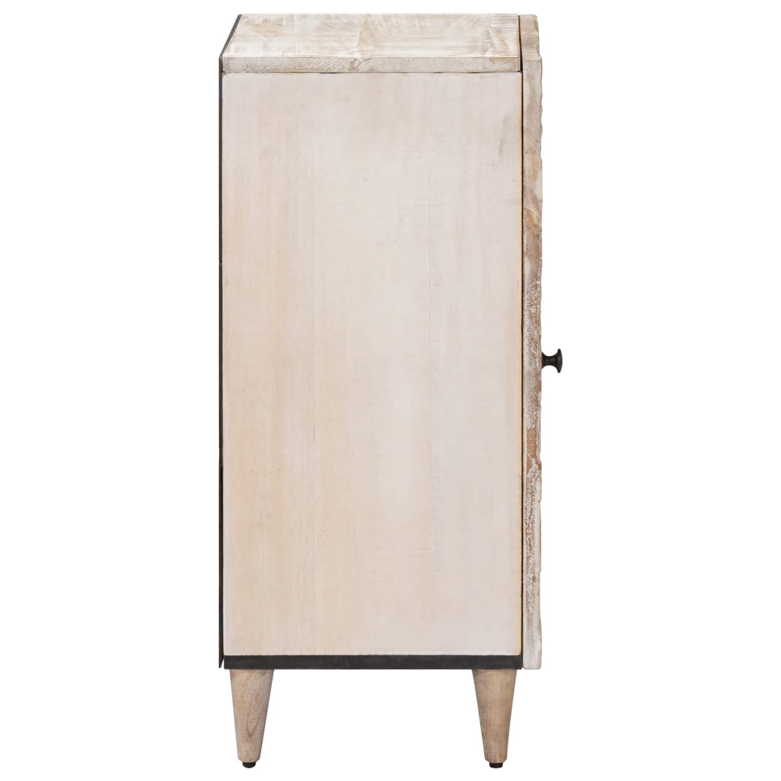 Sideboard mit Speicher Braun 40 x 33,5 x 75 cm Massivholz Mango