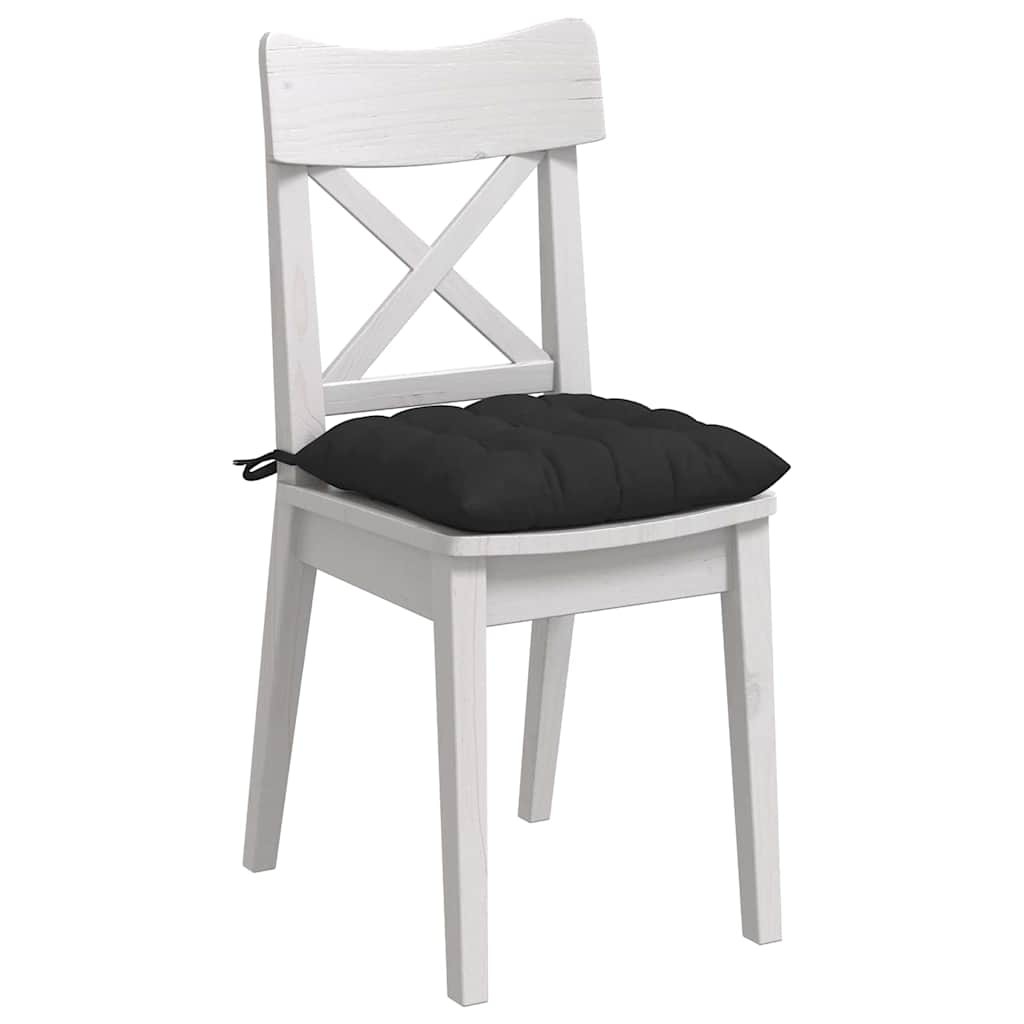 Sitzkissen 4 Stück Taupe 40 x 40 x 6 cm Mikrofaser