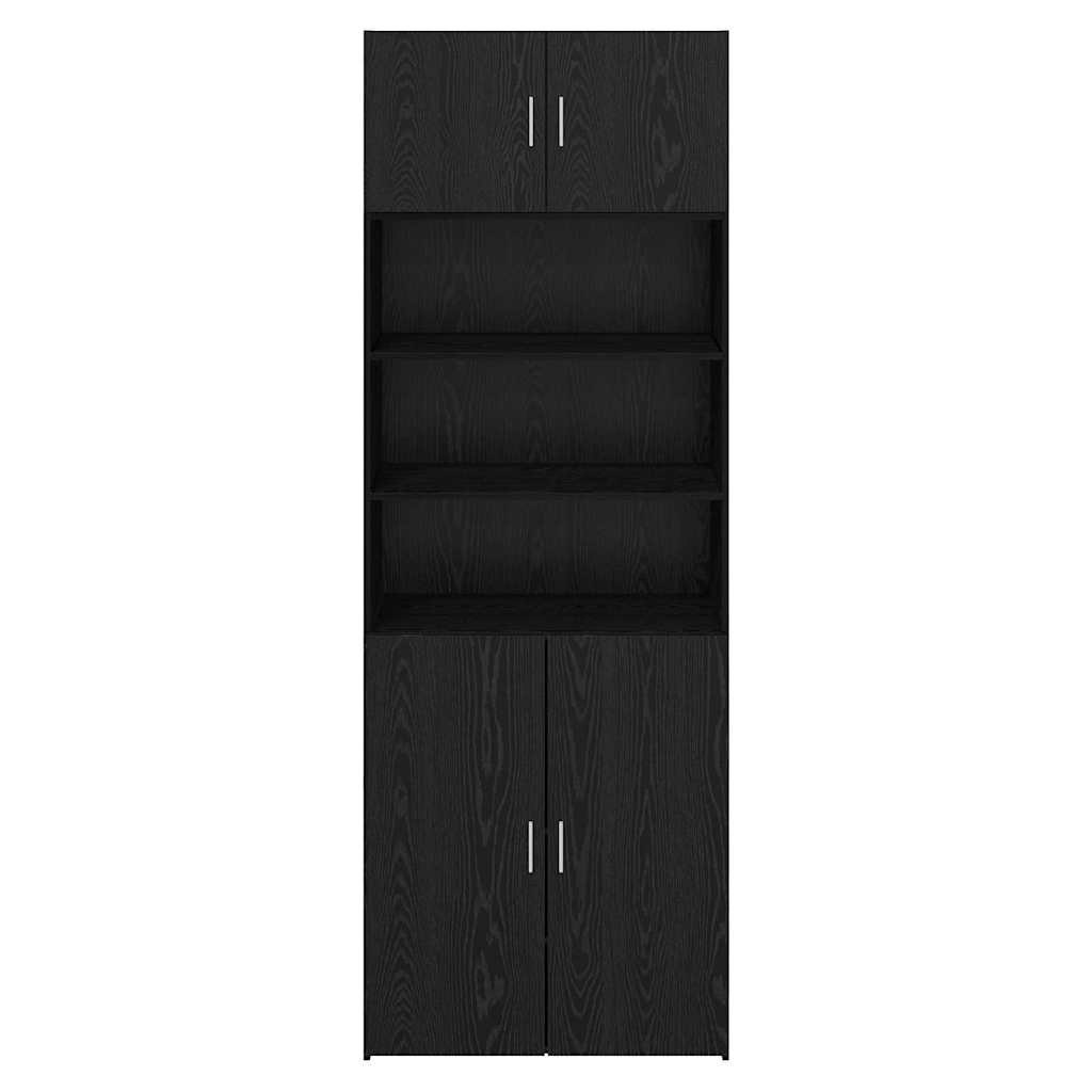 Aufbewahrungsschrank Altholz 80 x 42,5 x 225 cm Holzwerkstoff