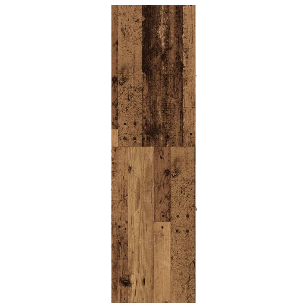 Apothekerschrank Weiß 30 x 41 x 174,5 cm Holzwerkstoff