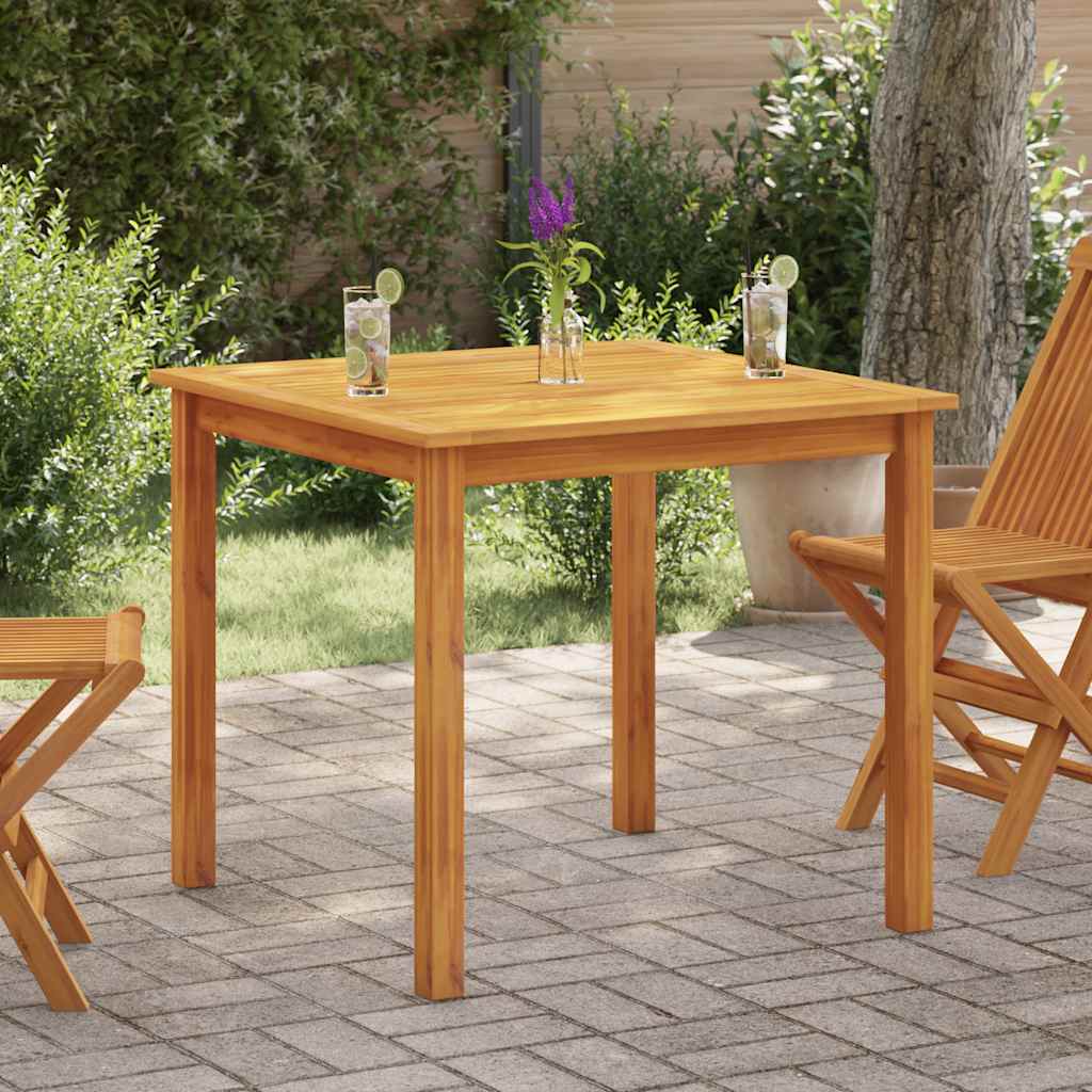 Garten-Esstisch 110x55x75 cm Massivholz Akazie