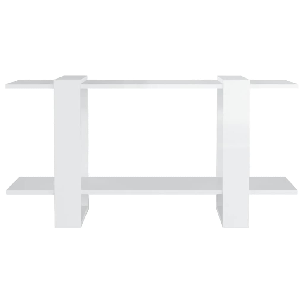 Bücherregal Weiß 100x30x51 cm Holzwerkstoff