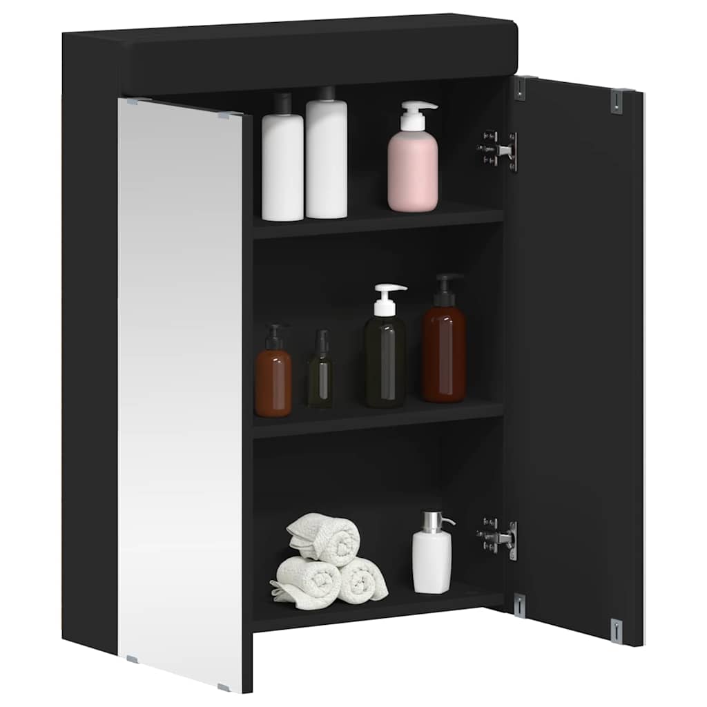 Badezimmermöbel-Set TULUM 2 pcs Weiß 60 x 34 x 63 cm