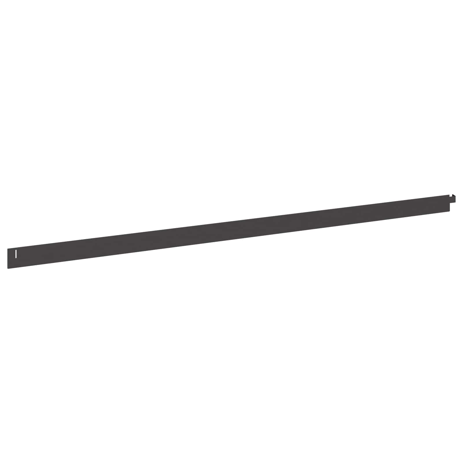 Raseneinfassung 10 pcs 102 x 4 x 4 cm Stahl Schwarz