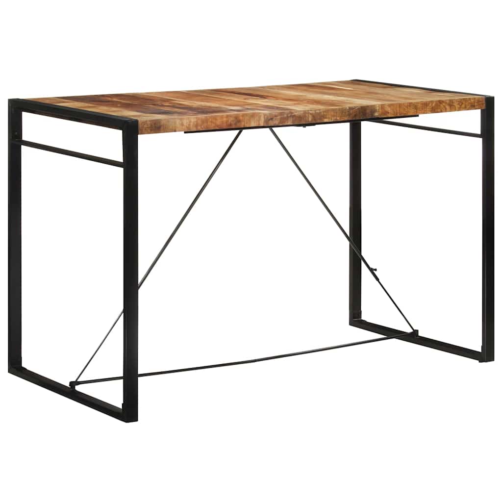 Bartisch 110 x 60 x 110 cm Massivholz Mango