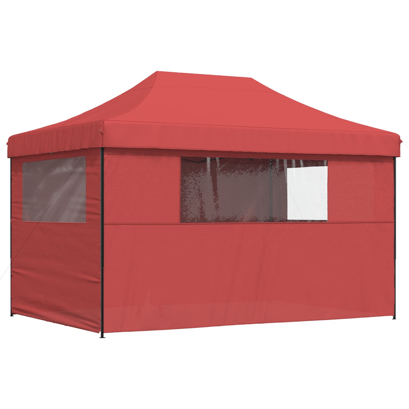 Partyzelt Faltbar Pop-Up Beige 410x279x315 cm