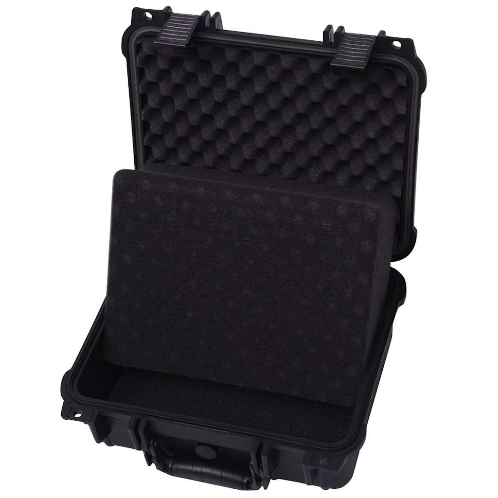 Universalkoffer Schwarz 40,6x33x17,4 cm