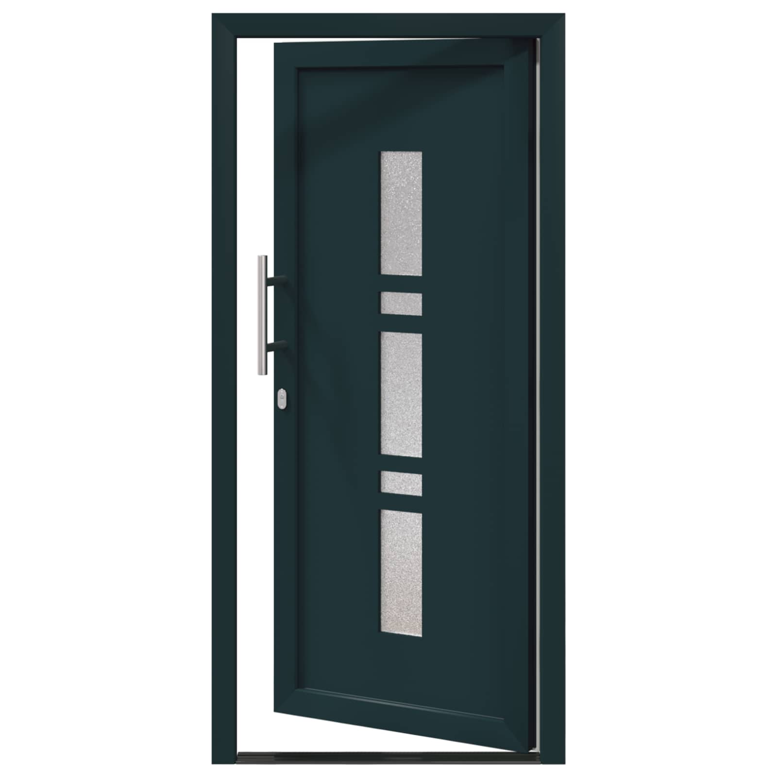 Vordertür Anthrazit 88 x 200 cm PVC