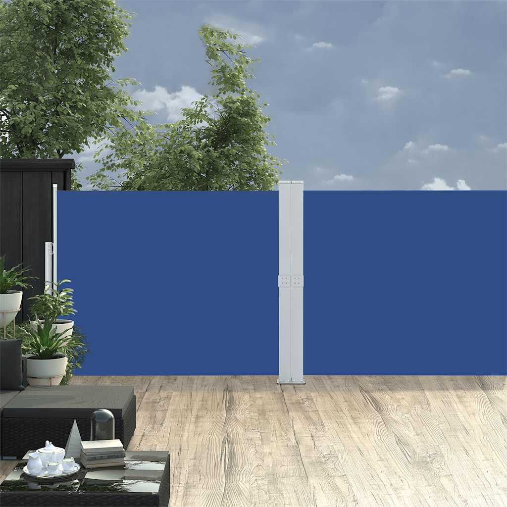 Ausziehbare Seitenmarkise 160×600 cm Braun