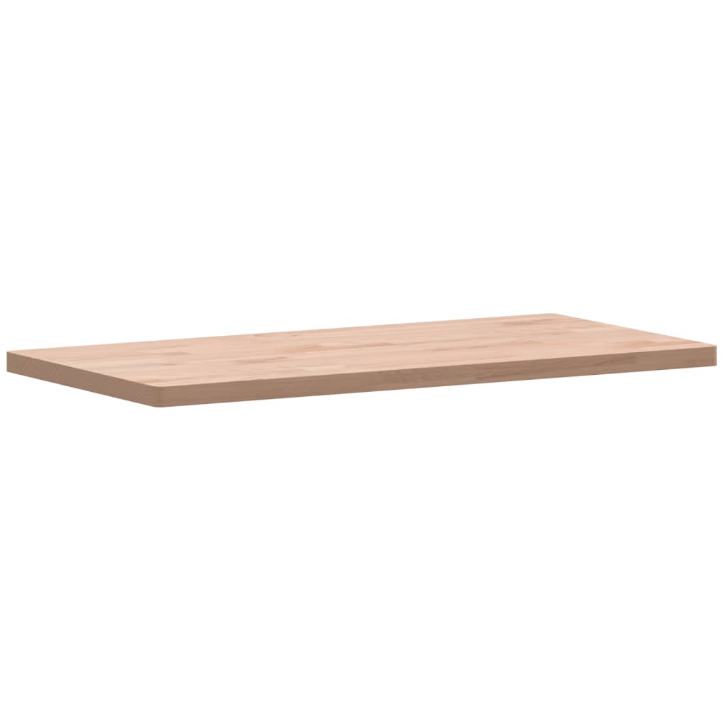 Waschtischplatte 80x40x1,5 cm Massivholz Buche