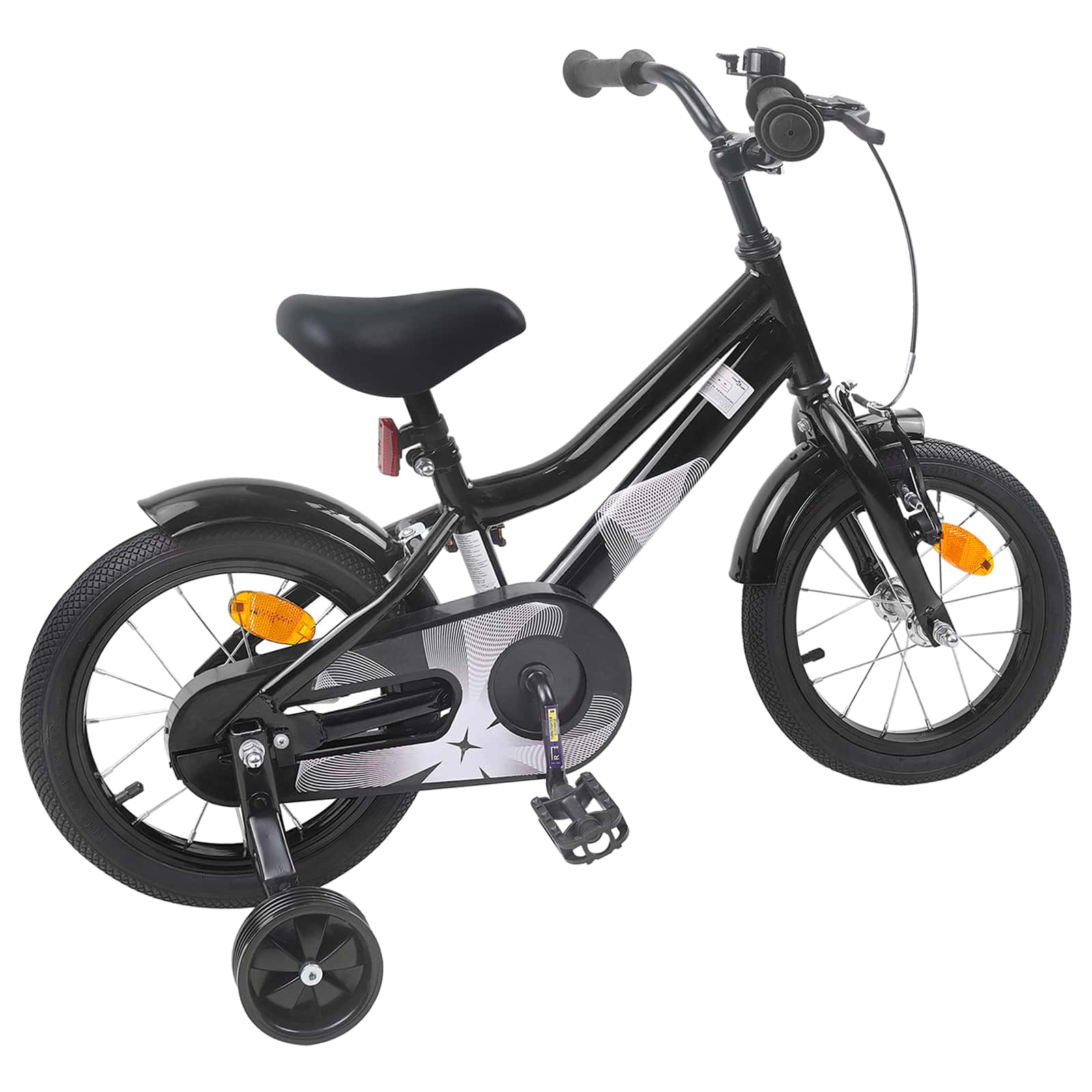 Kinderfahrrad 12 Zoll für 2-4 Jahre alt Dunkelblau