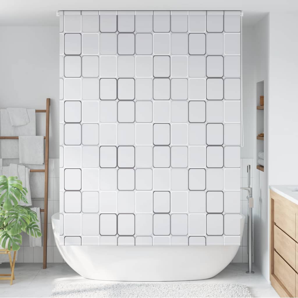 Duschrollo 80x240 cm Weiß