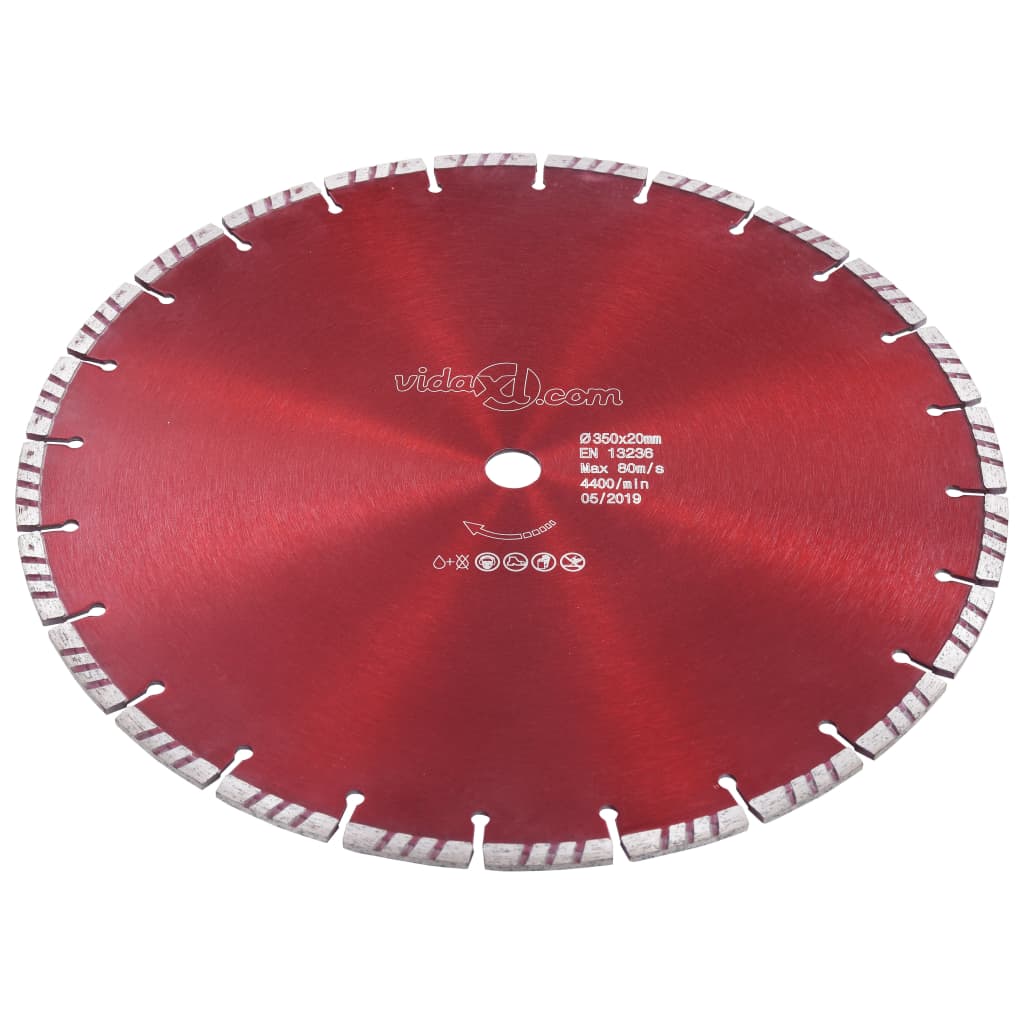 Diamant-Trennscheibe mit Turbo Stahl 300 mm