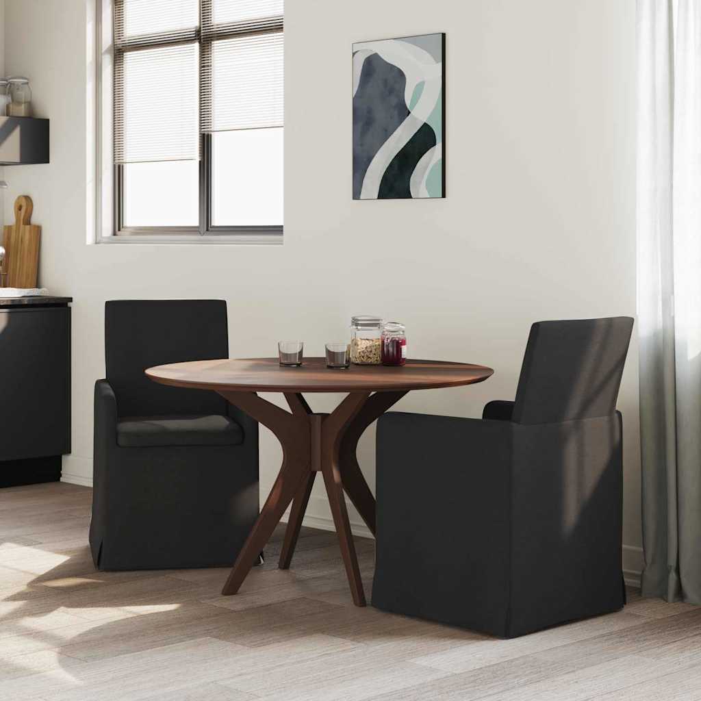 Esszimmerstühle 2 pcs Hellgrau 57 x 67 x 95 cm Stoff