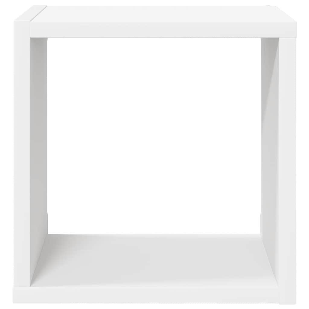 Würfelregale 2 Stk. Weiß 30x15x30 cm