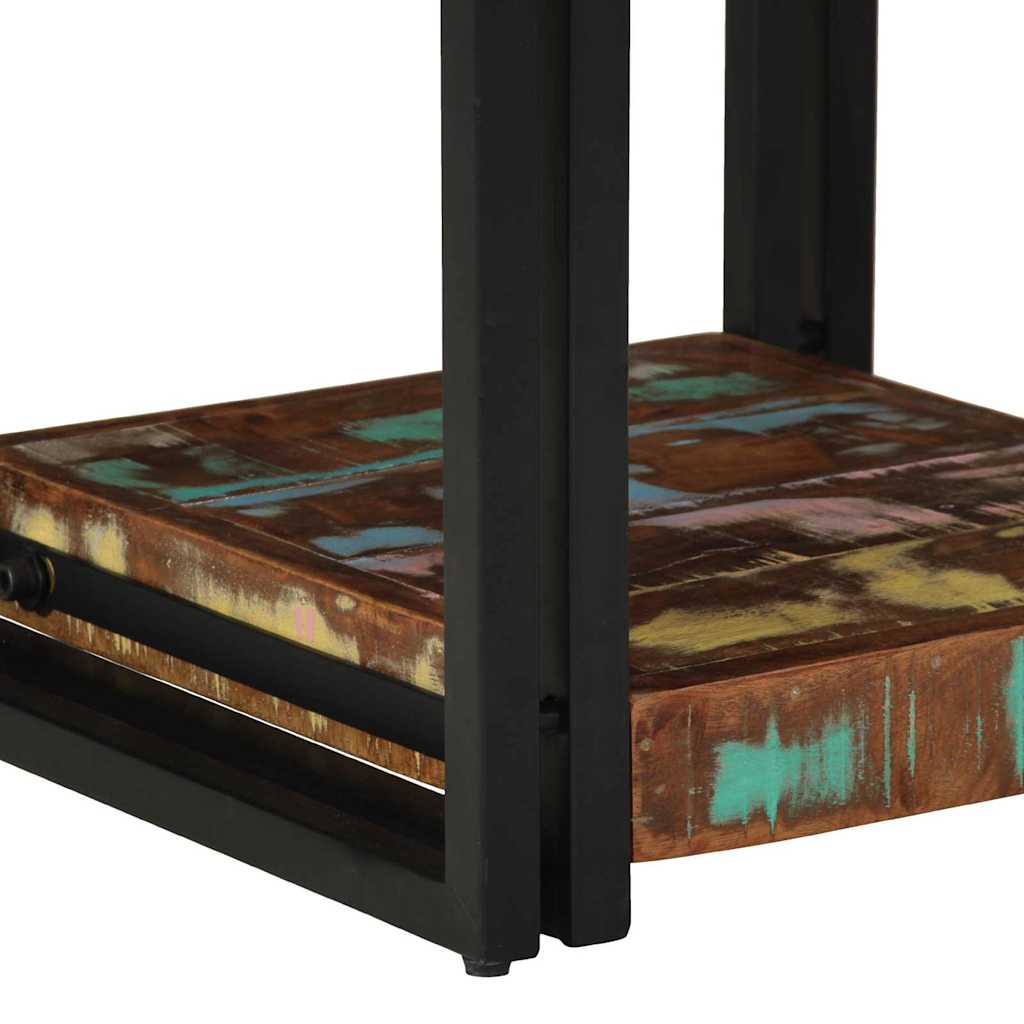 Nachttisch 40 x 35 x 50 cm Massives upgecyceltes Holz