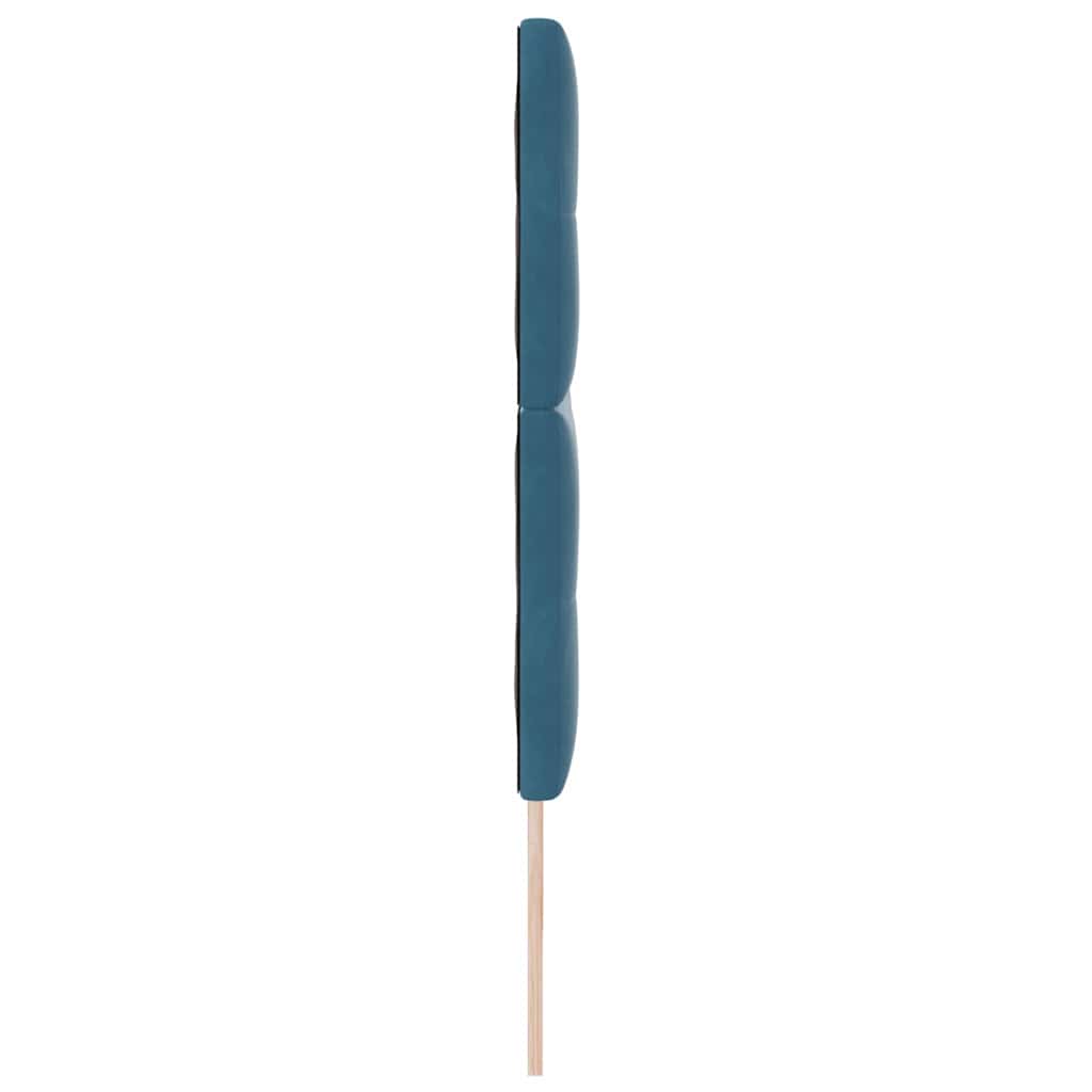 Kopfteil Hellgrau 80 cm Samt