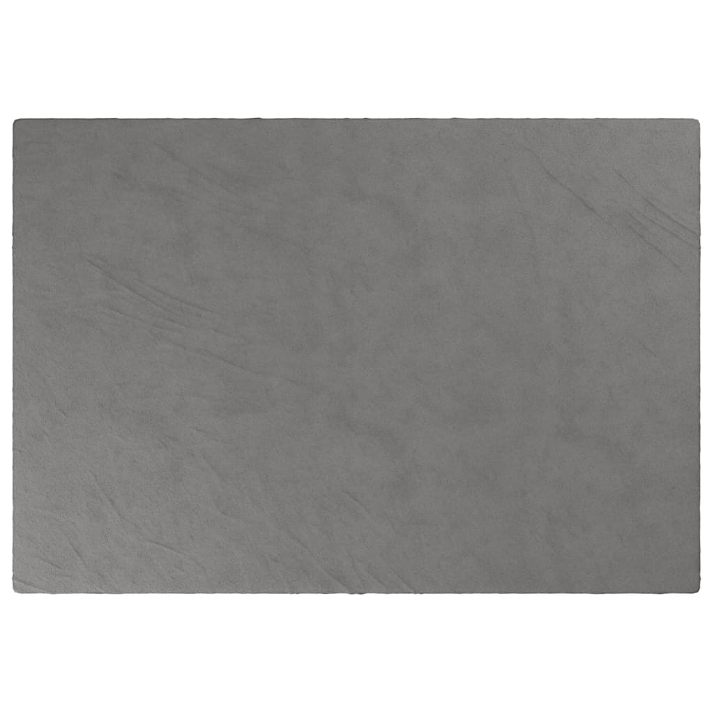 Gewichtsdecke mit Bezug Grau 122x183 cm 9 kg Stoff