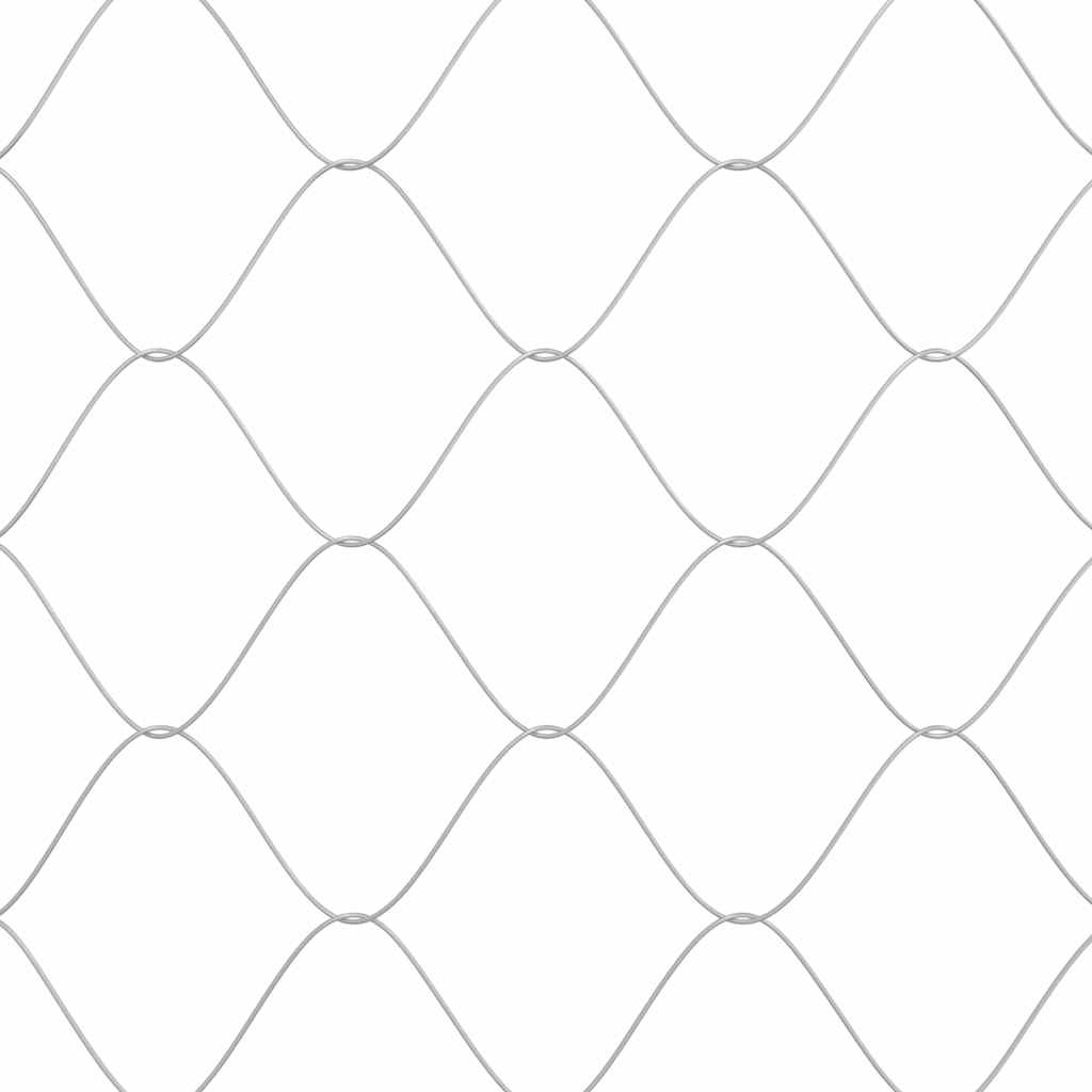 Hundezwinger mit Dach und Tür Grau 2x2x2 m Verzinkter Stahl