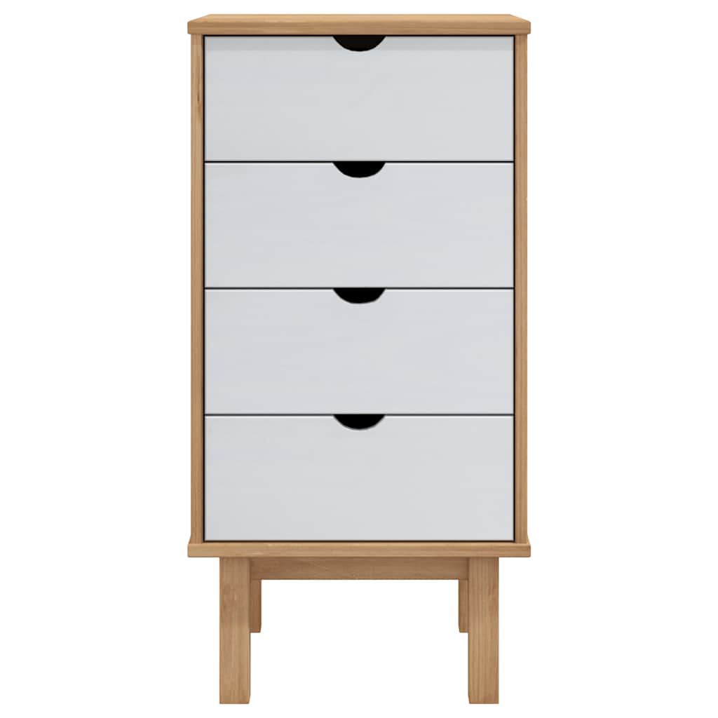 Schubladenschrank OTTA 45x39x90 cm Massivholz