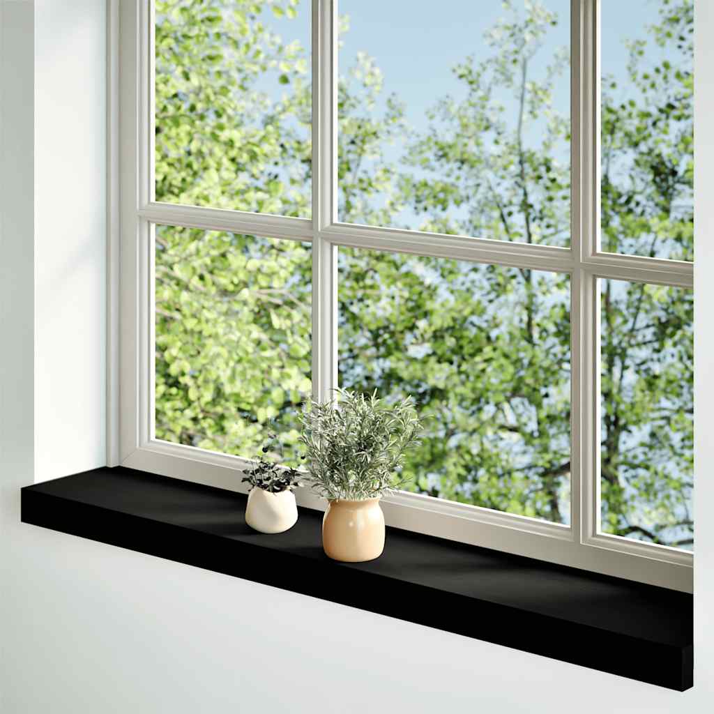 Fensterbänke 2 Stk. Unbehandelt 160x25x2 cm Massivholz Eiche