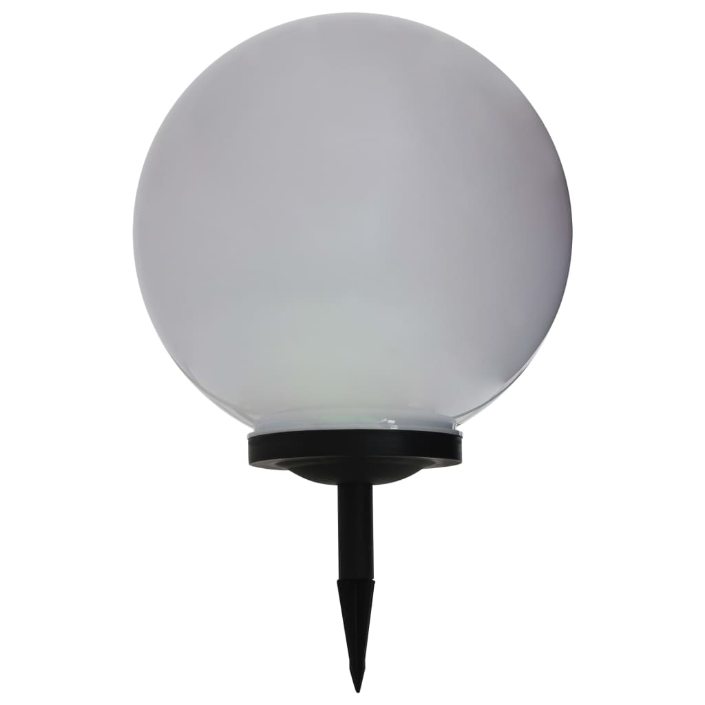 Außen-Solarlampen 4 Stk. LED Kugel 30 cm RGB