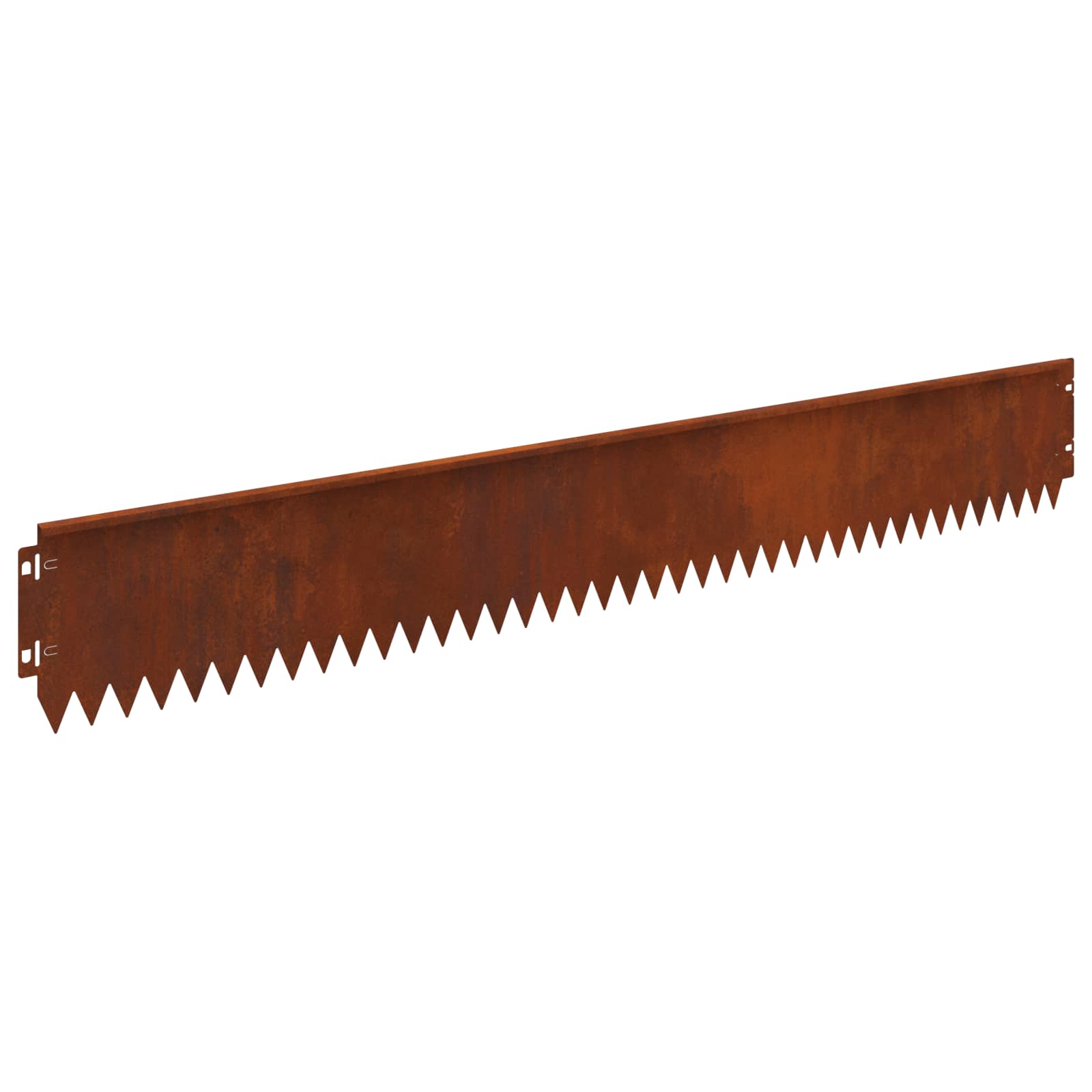 Raseneinfassung 10 pcs 103 x 10 cm Stahl Schwarz