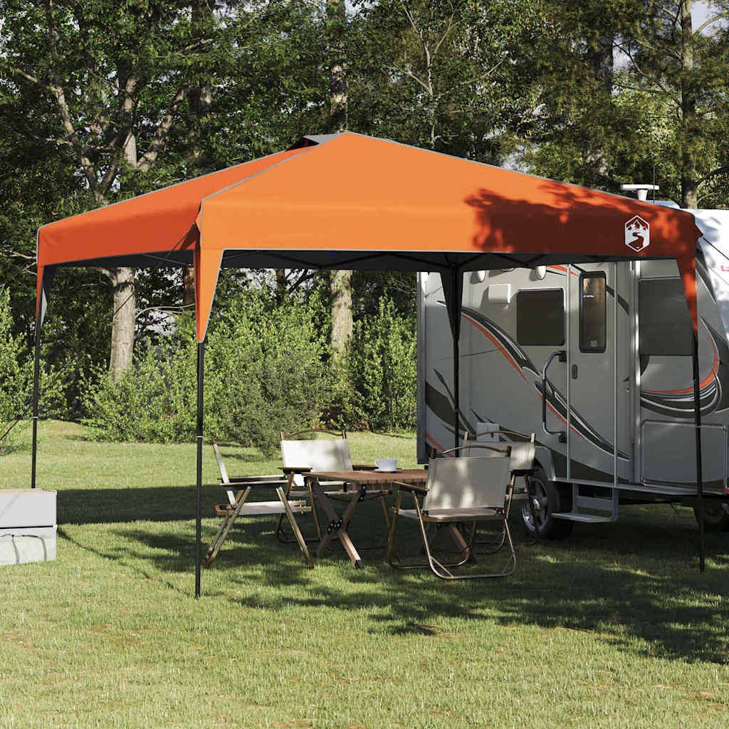 Pavillon-Zelt Blau 290 x 290 x 251 cm Stoff