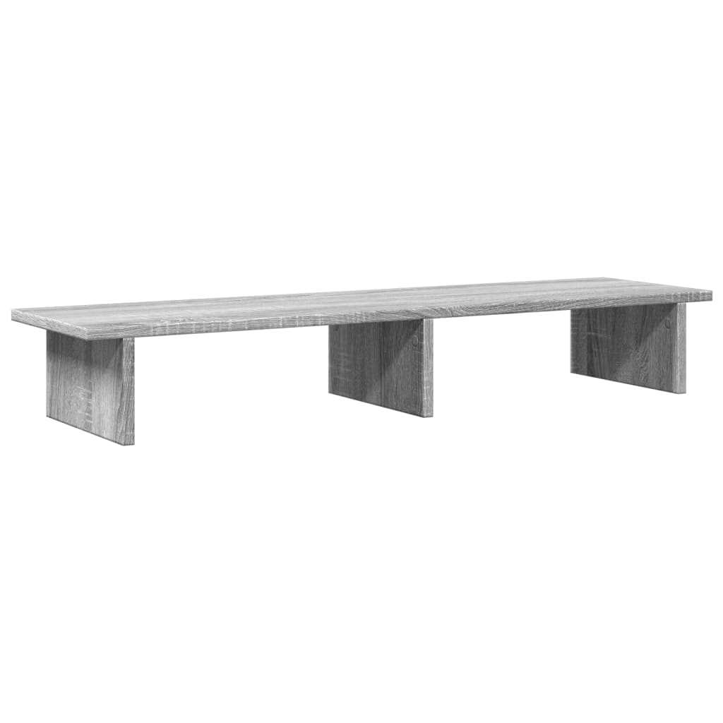 Monitor Halterung Schwarze Eiche 100 x 27 x 15 cm Holzwerkstoff