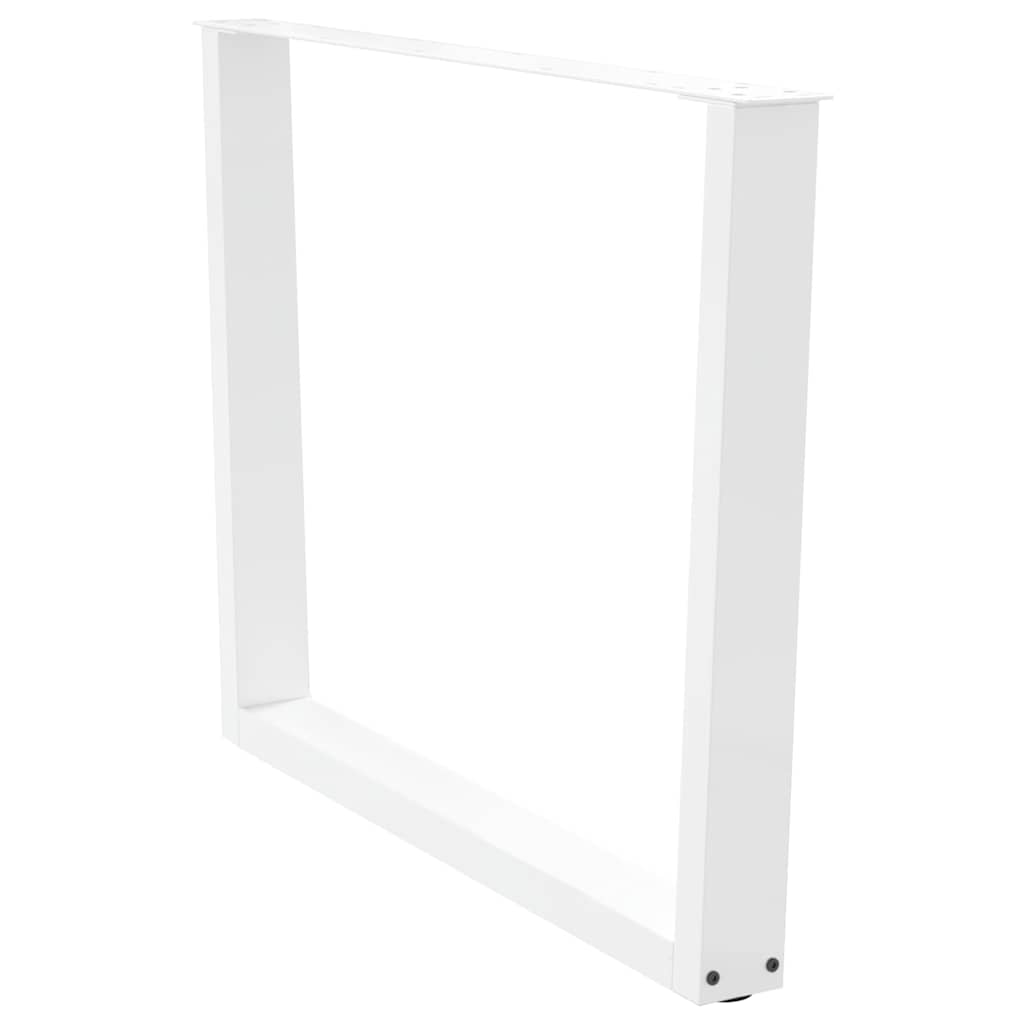 Couchtischbeine V-Form 2 Stück Schwarz 30x(30-31,3) cm Stahl