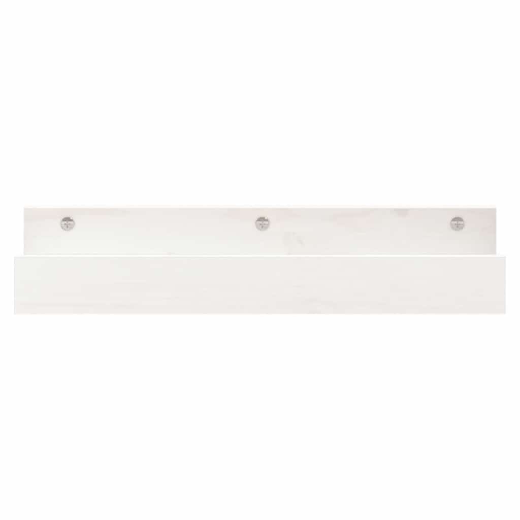 Wandregale 2 Stk. 50x12x9 cm Massivholz Kiefer