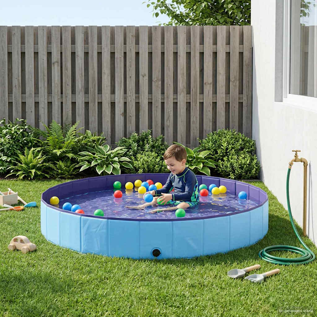 Kinder Schwimmbecken Rot Ø 80 x 20 cm