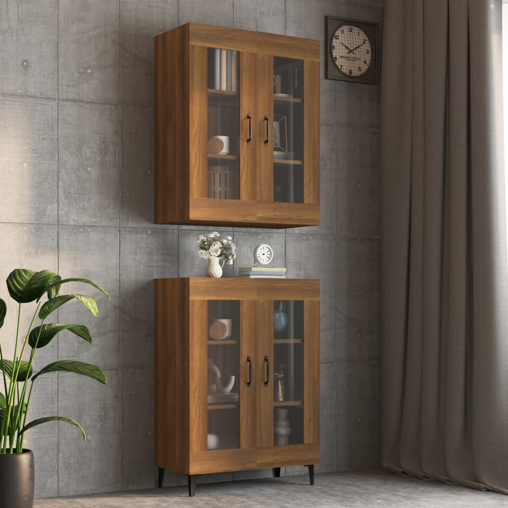 Hängeschrank Weiß 69,5x34x90 cm