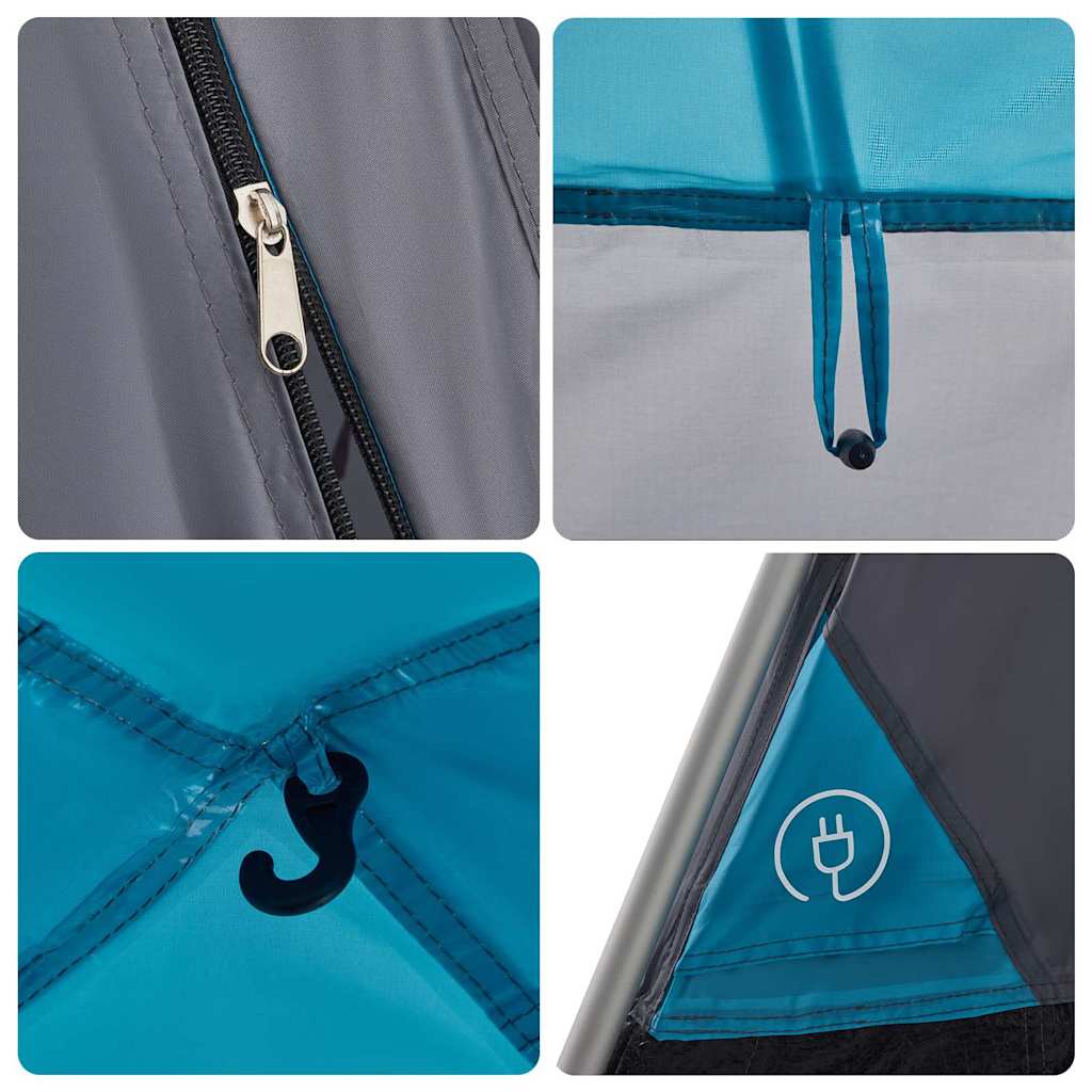 Kuppel-Campingzelt 4 Personen Grün Quick Release