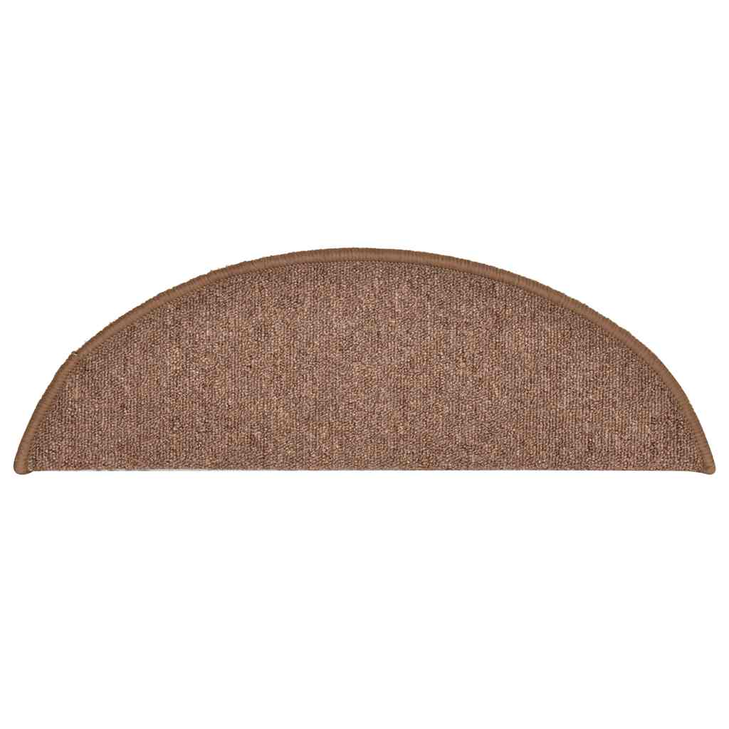 Stufenmatten 15 Stk. 56x17x3 cm Anthrazit Halbrund