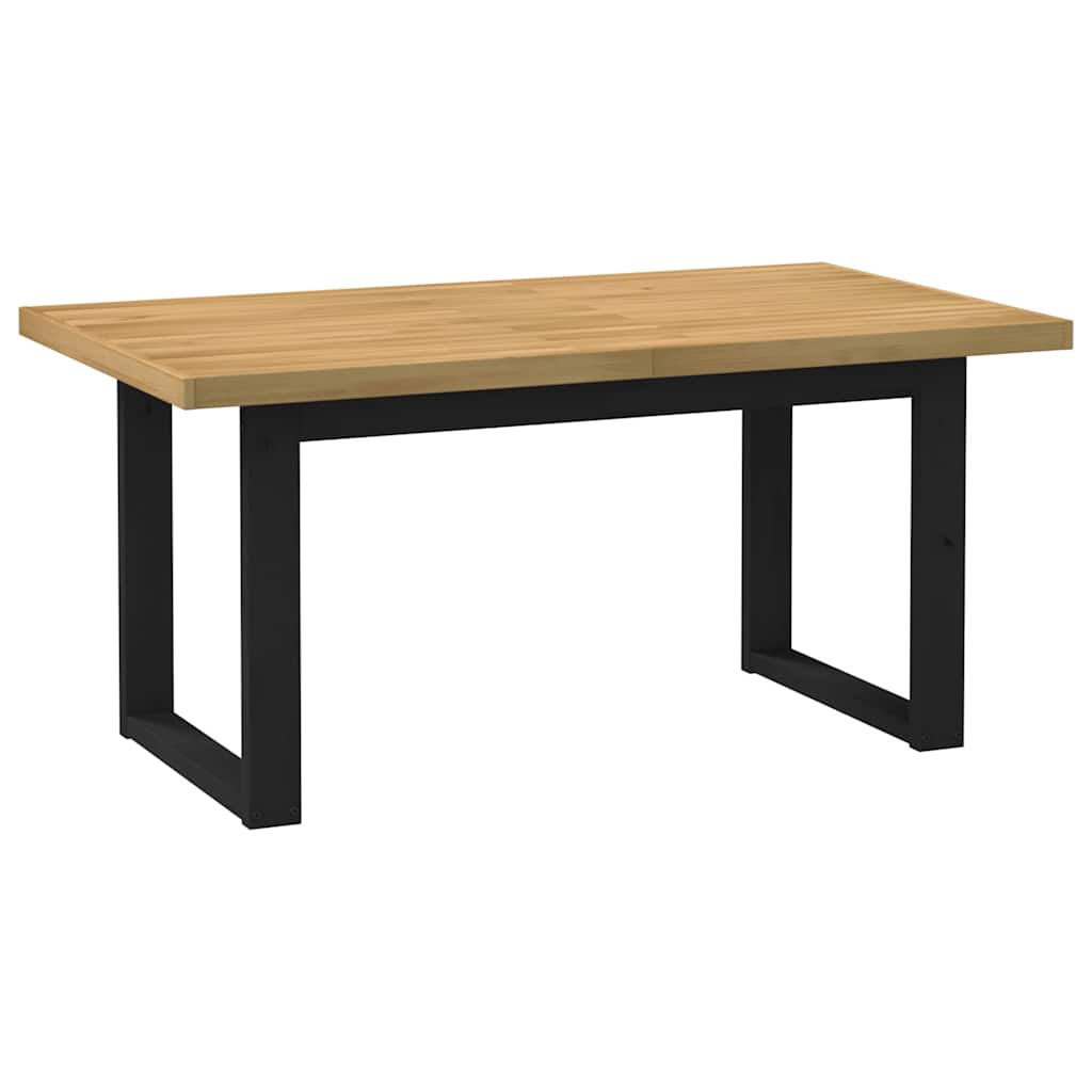 Esstisch NOAIN U-Form-Beine 180x90x75 cm Massivholz Kiefer