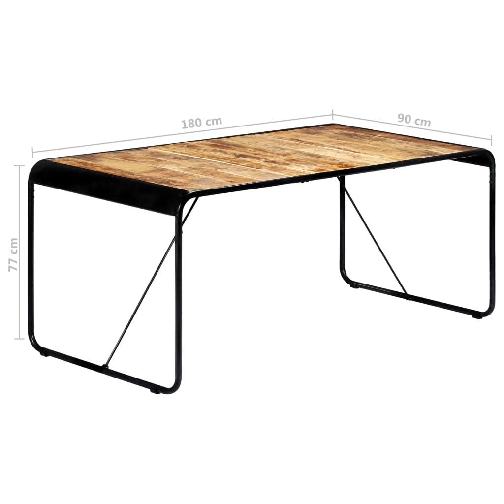 Esstisch 180x90x76 cm Altholz Massiv