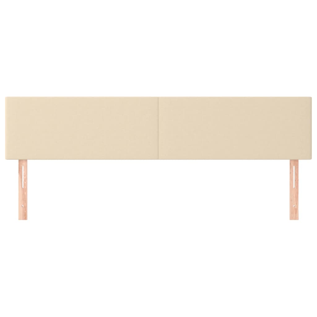 Kopfteil Hellgrau 80x5x118/128 cm Stoff